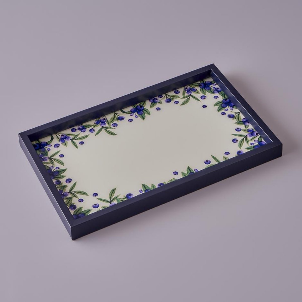 Blueberry Dienblad – Decoratief – Naturel (37x22 cm)