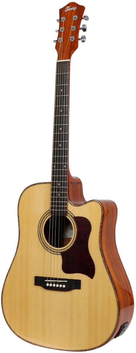 Fazley FE218CN elektrisch-akoestische westerngitaar zebrawood