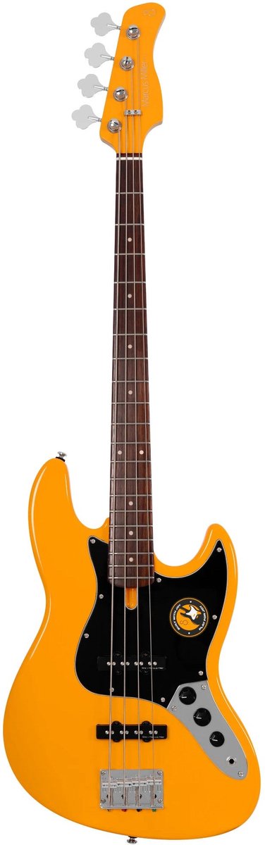 elektrische basgitaar - V3P 4/ORG- 4-snarig, passief, orange
