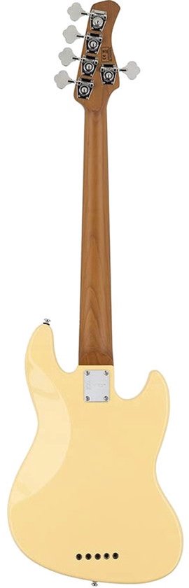 Sire Marcus Miller V5 5-String LH Vintage White linkshandige 5-snarige elektrische basgitaar