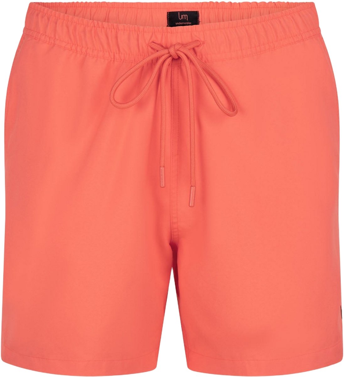 Undiemeister Zwembroek Heren - Sneldrogend - Met Zakken - 100% Gerecycled Polyester - Summer Sunset (Koraalrood) - Maat XL