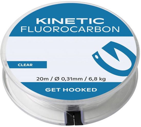 Kinetic Get Hooked Flurocarbon 20 M Transparant 0.800 mm van Kinetic — afbeelding 4