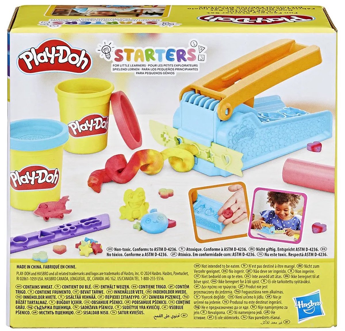 Play-Doh Fun Factory Start Set Speelset - Boetseerklei - Inclusief 3 Play-Doh potjes - Knutselen voor kinderen — afbeelding 13