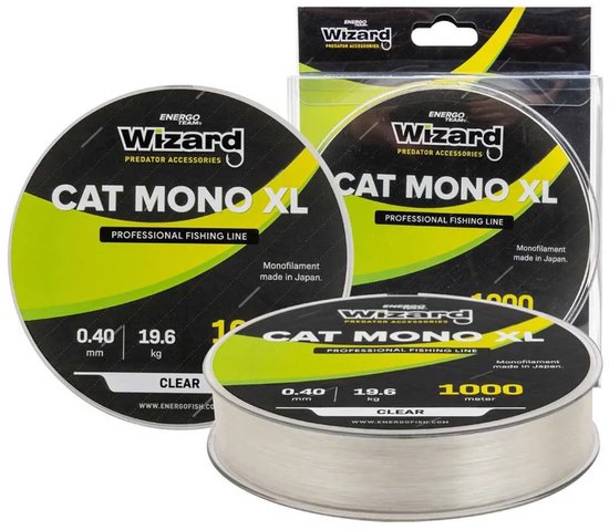 Wizard Cat Xl 150 M Monofilament Transparant 0.800 mm van Wizard — afbeelding 4