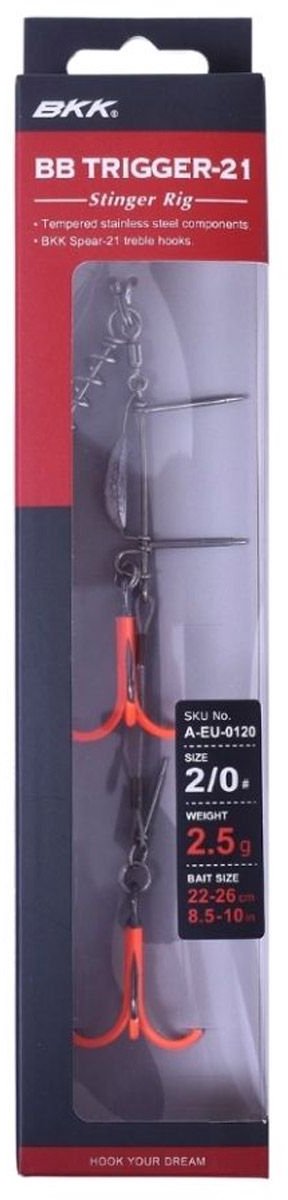 BKK - BB Trigger-21 UVO (Stinger rig) 2/0 van BK — afbeelding 3
