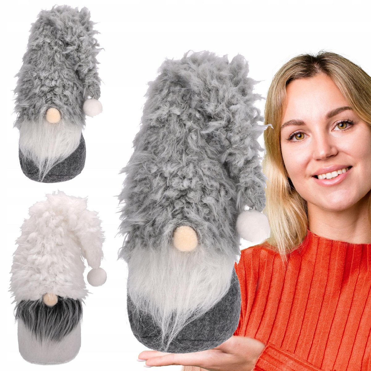 KERSTELF, KLEINE GNOME KERSTMAN VOOR DE FEESTDAGEN