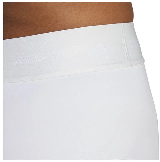 Adidas Techfit Stay In Play 5´´ Korte Leggings Wit M Vrouw