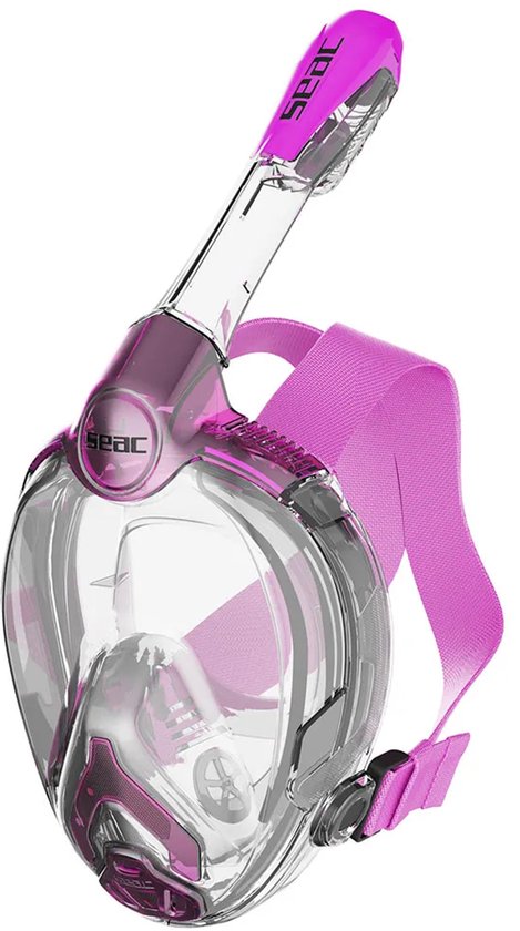 Masque de plongée Seacsub Granfacial Libera Junior rose 6 ans et plus
