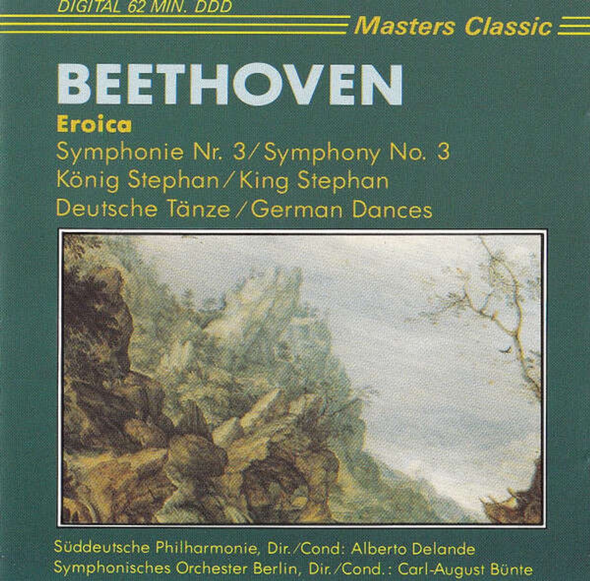Eroica Symphonie Nr. 3, König Stephan, Deutsche Tänze