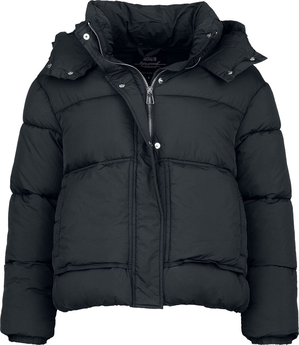 Hailys LS P JK AM44IA Dames Winterjas - zwart - L
