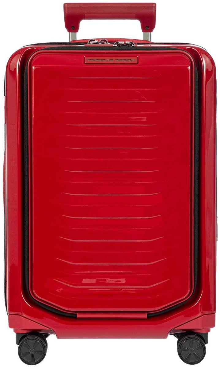 PORSCHE DESIGN trolley met laptopvak Roadster HC Business Trolley Carmine Red donkerrood 55cm