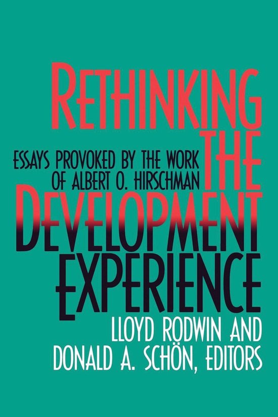 Rethinking the Development Experience - cover