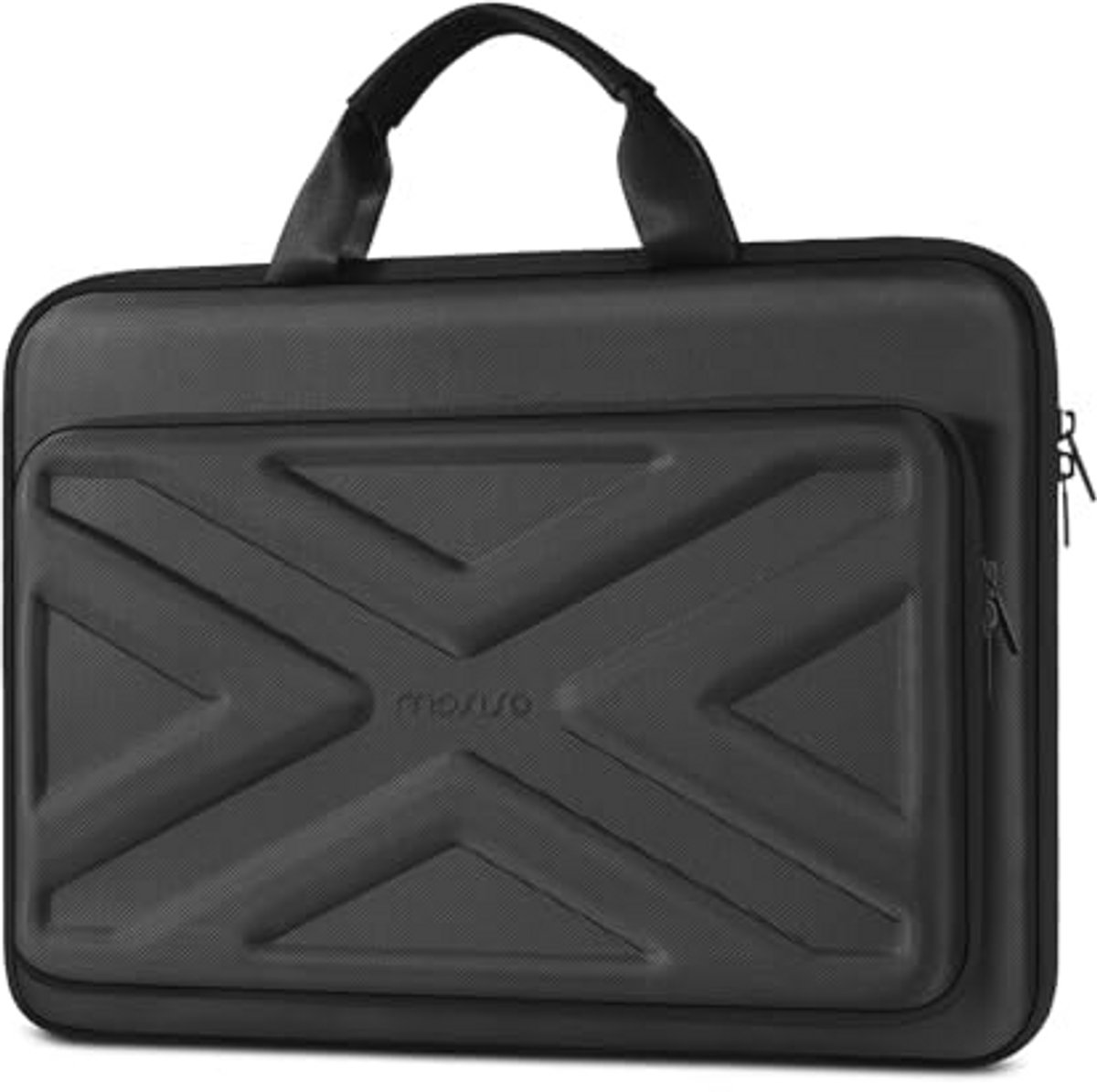 Harde Laptop Hoes met Voorzak en Riem voor Laptop