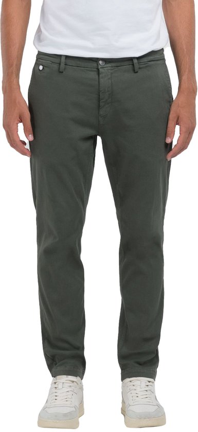 Replay Pantalon chino groen