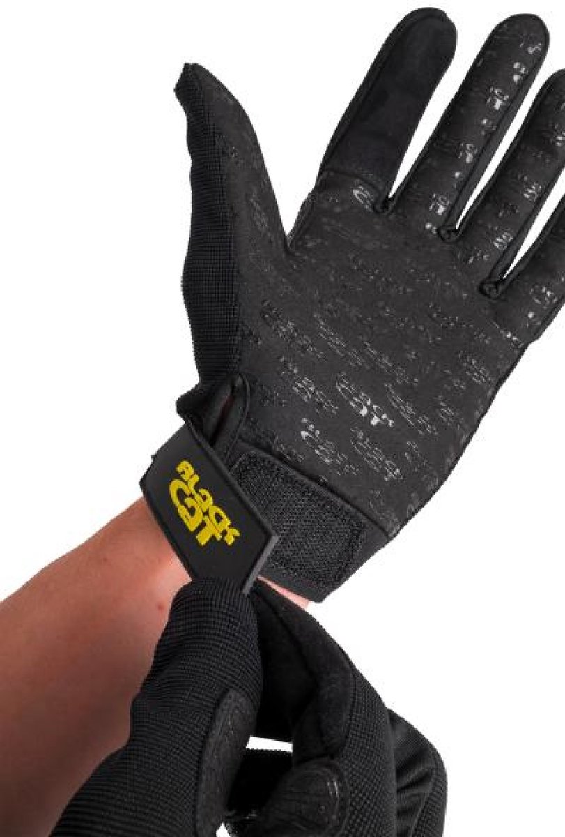 Black Cat Gripper Gloves Large