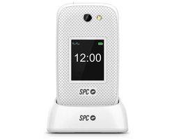 Mobile telephone for older adults SPC 2337B White 128 GB 2,8"