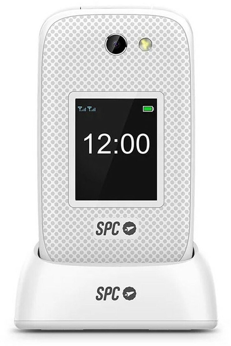 Mobile telephone for older adults SPC 2337B White 128 GB 2,8"