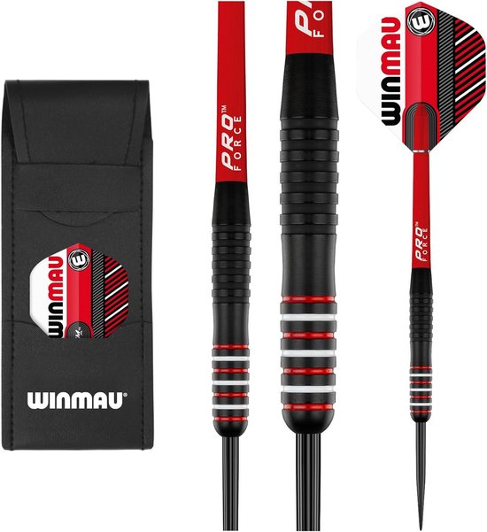 Winmau - Dartpijlen Brass Darts Rookie 20 Gram - Rood van Merkloos — afbeelding 4