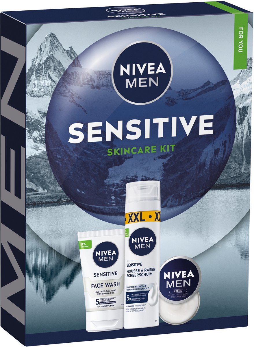NIVEA MEN Sensitive Skincare Kit Geschenkset Mannen thumbnail 2