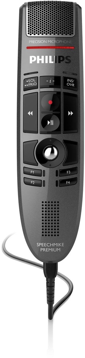 Afbeelding van Philips LFH3500 SpeechMike Premium - USB dicteermicrofoon,