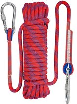 SENENQU Lot de 2 Corde d'escalade 10M, 10mm Corde d'escalade