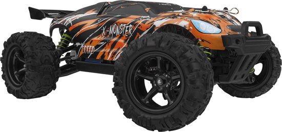 Overmax X-Monster 3.0 & 3.5 – Carrosserie pour voiture RC, capot de rechange pour monster truck, look renouvelé, durable et léger, installation facile, personnalisez votre RC, idéale pour courses et cascades tout-terrain