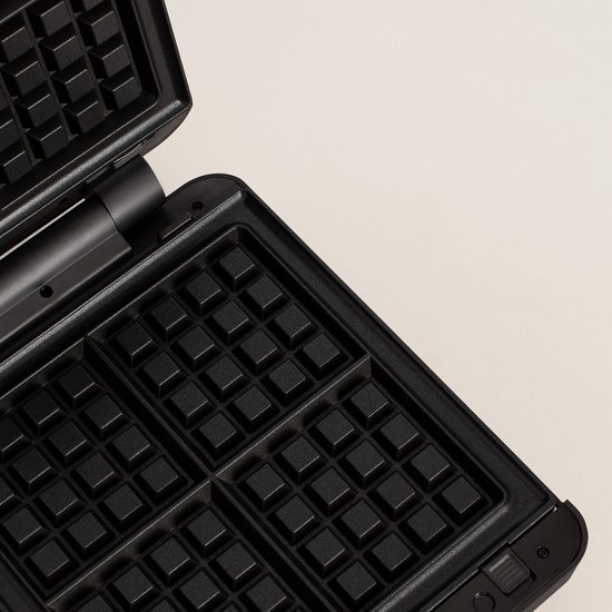 CREATE - Tosti-ijzer, grill en wafelijzer met verwisselbare platen - Zwart - Viervoudig - STONE STUDIO van CREATE — afbeelding 4