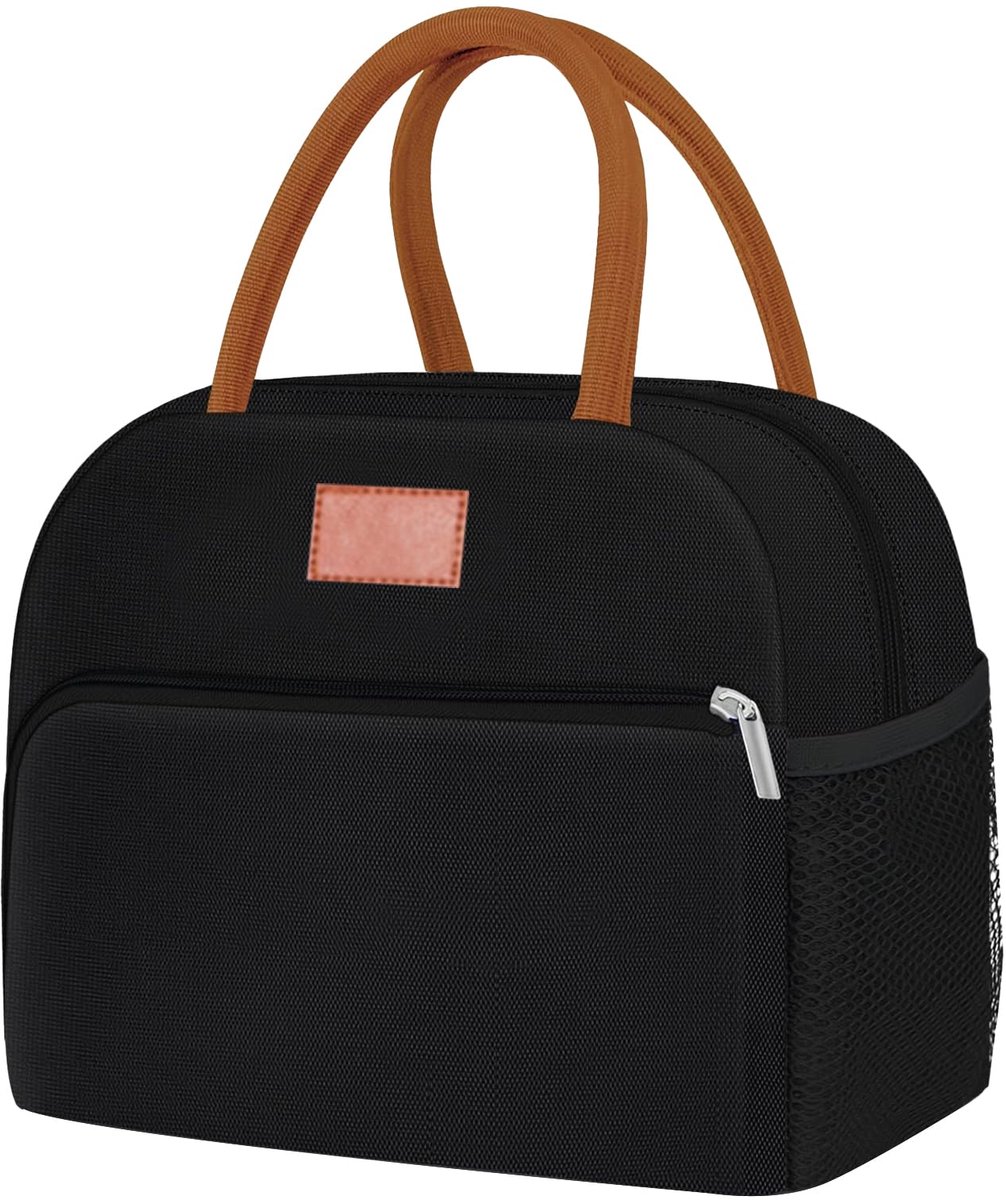 Geïsoleerde lunchtas, lunchtassen voor vrouwen, geïsoleerde lunchtas voor vrouwen en mannen, werk, koeltas, lunchbox, lunchtas voor volwassenen, lunchtas voor buiten, strand, kamperen, barbecue,
