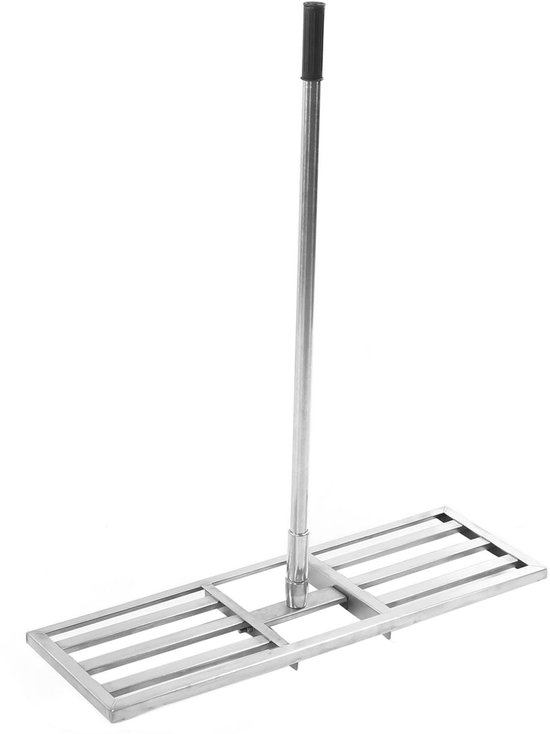 Wiltec Gazon Leveler Nivelleringshark Grootte M Met Steel - Perfect Voor Gelijkmatig Gazon En Onderhoud