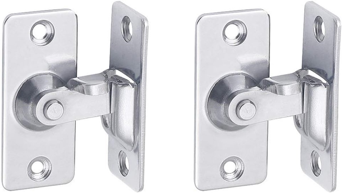 Stunq® Hoekige Deurvergrendeling van 90 Graden met Inox Schroeven voor Veilige Montage