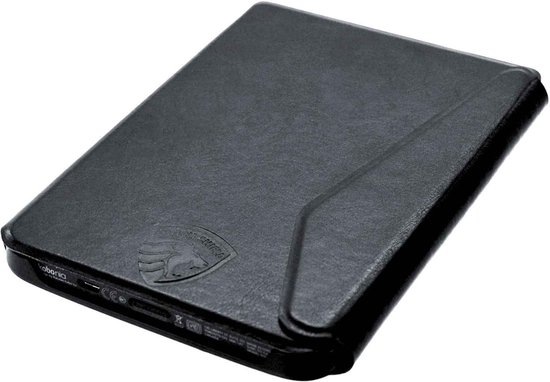 Sleepcover Geschikt voor Kobo Nia Cover Hoesje Zwart - ereader hoesje - cover — afbeelding 3