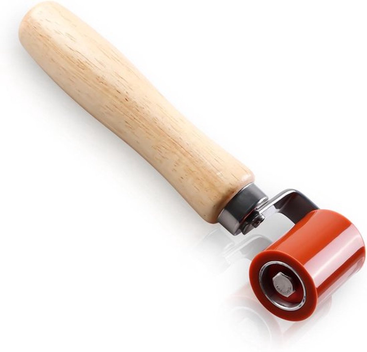 Silicone drukroller: 40mm hittebestendige harde rubberen naadroller - handroller voor het afwerken en lassen van PVC-doeken