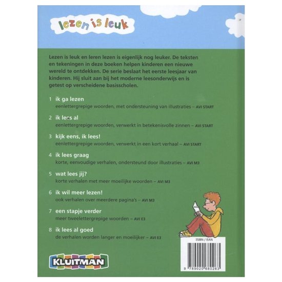 Lezen is leuk - Ik wil meer lezen - cover