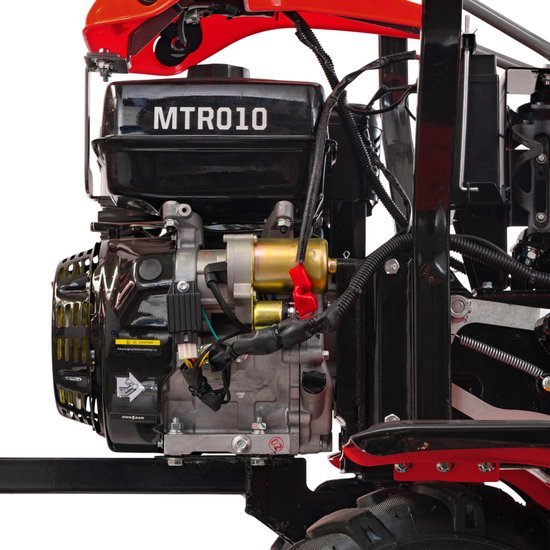 Minitractor 4x4 benzinemotor 10,9 pk elektrische start MW Tools MTR010 — afbeelding 5
