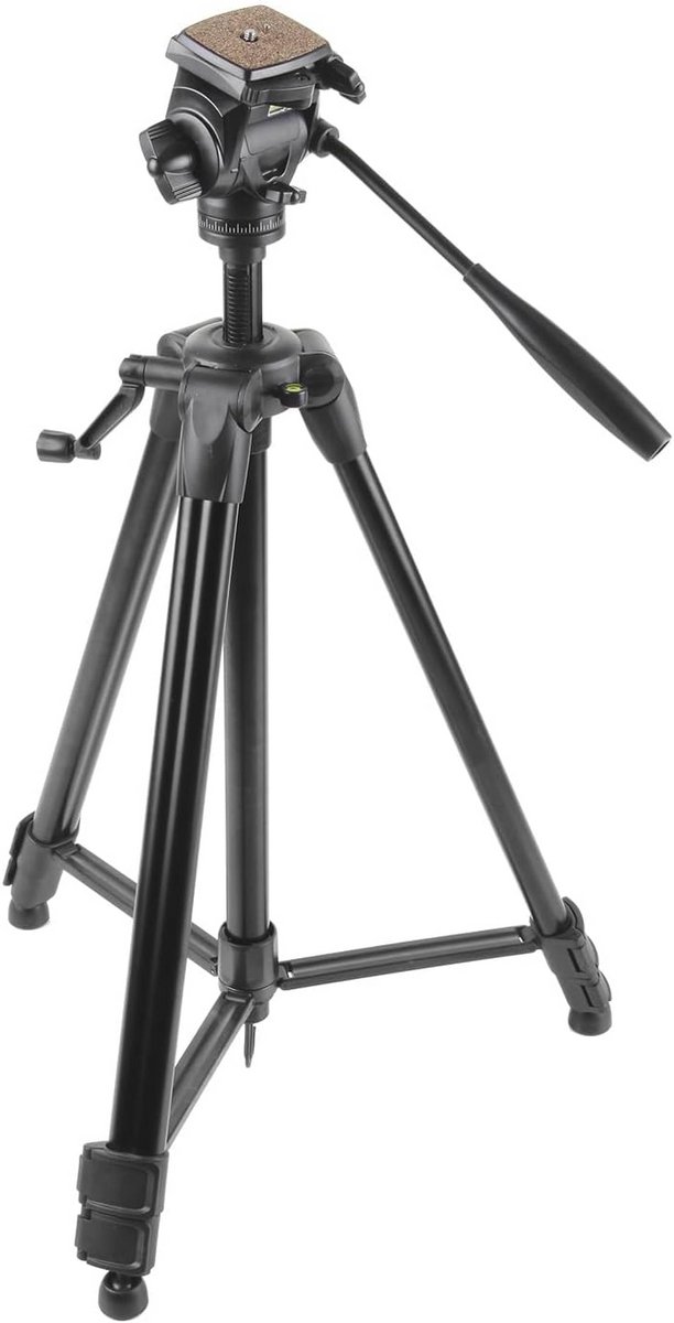 Semi-Pro statief met kantelfunctie - 172 cm, zwart