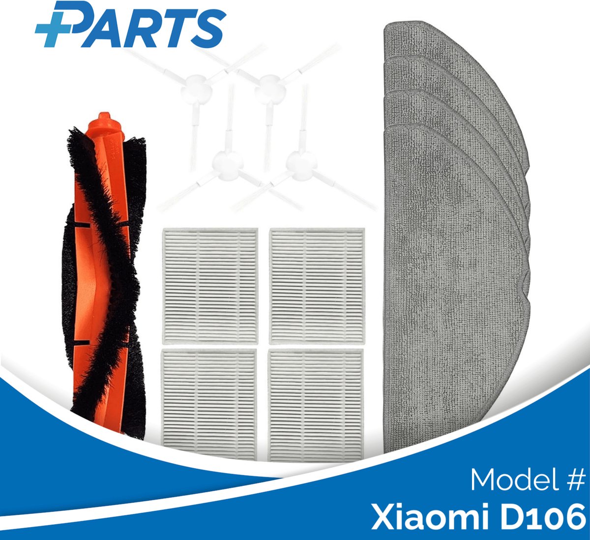 Xiaomi D106 Onderhoudsset (Plus.Parts® alternatief voor B112-ZS / B112-CH)
