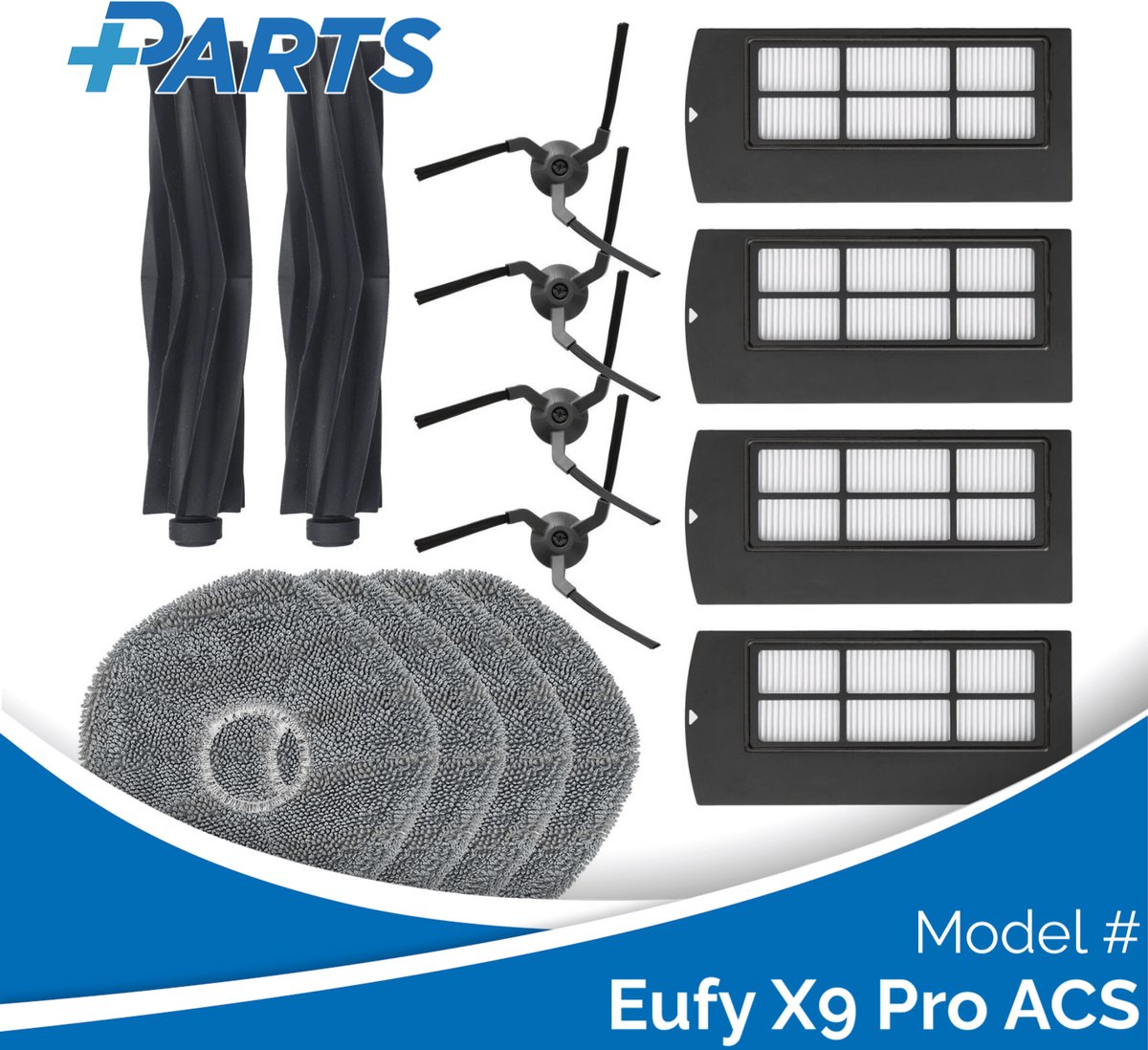 Eufy X9 Pro ACS Onderhoudsset (Plus.Parts® alternatief voor T29A6011)