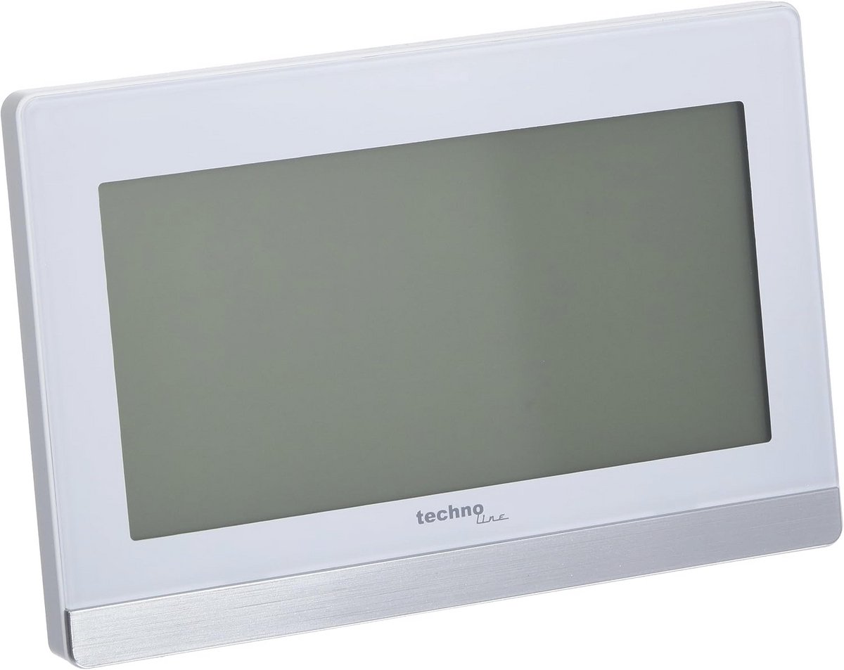 Funkwecker met 2 Weckalarmen, Temperatuuranzeige, Mondfase en Kalender