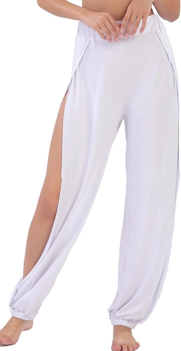 Dames Harem Broek met Split voor Yoga, Dans en Pilates — afbeelding 4