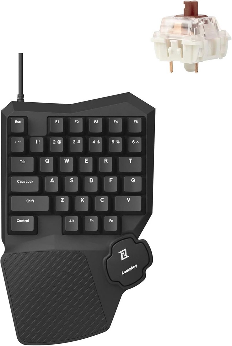 Gaming Toetsenbord Met 35 Toetsen En Rood LED Licht