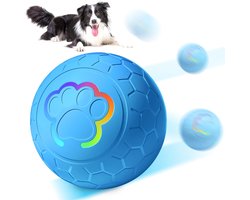 Honden speelgoed - Hondenbal - Chuckit bal - Hondenspeelgoed Hondenspeelgoed Interactief - Bijtbestendige Rollende Bal - Elektrische Stuiterbal - Perfect voor Wandeltraining Honden - Verjaardagscadeaus voor honden - Cadeau
