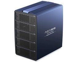 Acasis - 5 Bay externe array 2,5/3,5 inch - USB naar SATA HDD RAID-behuizing