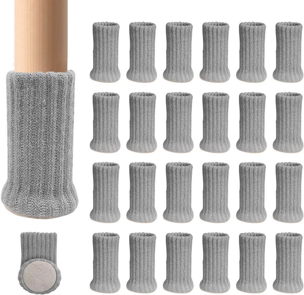 Stoel Sokken - Hoge Elastische Vloerbeschermers Antislip voor Meubels