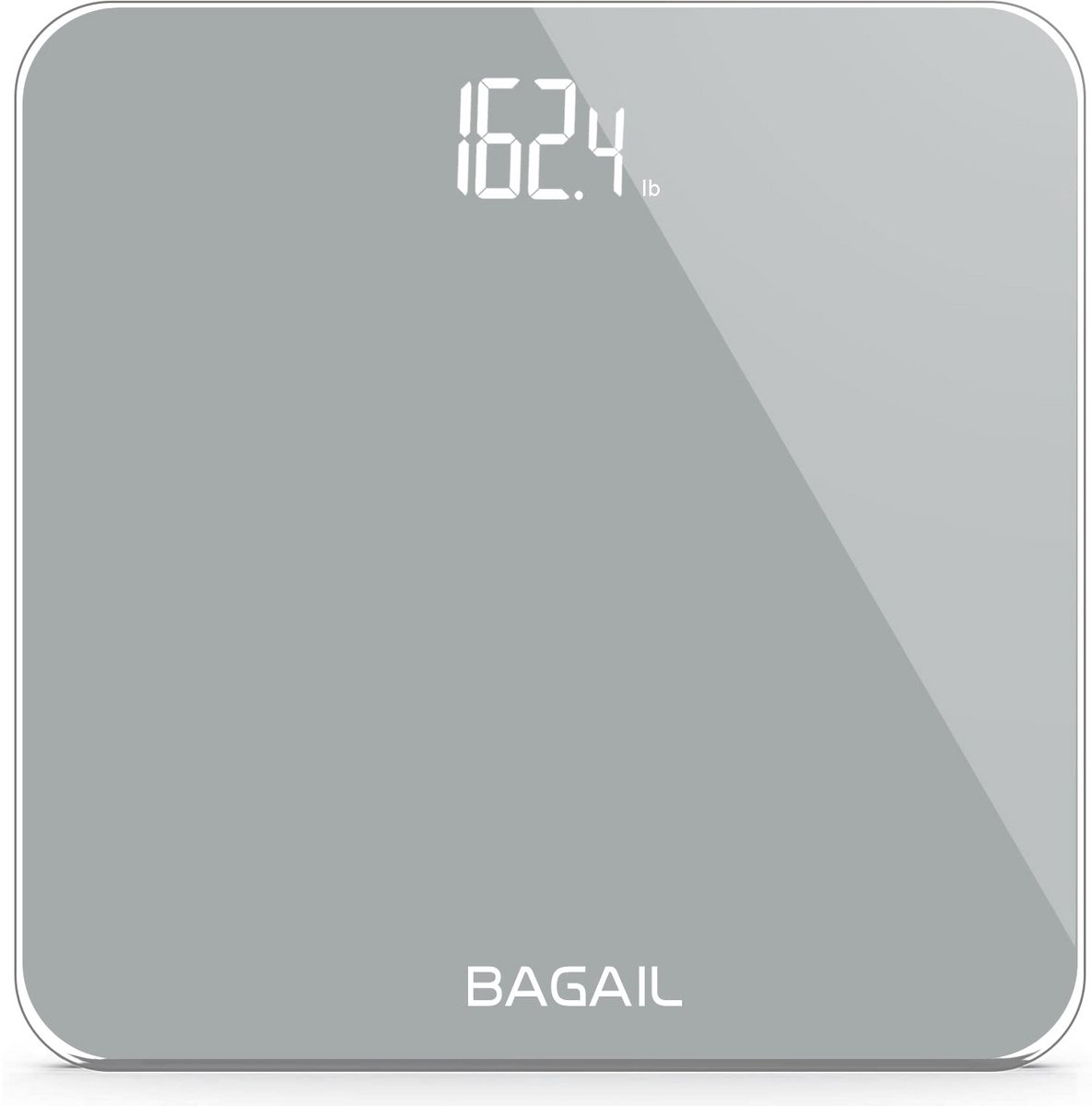 Digitale Badkamer Weegschaal met Hoge Precisie en Gehard Glas