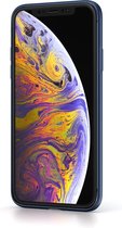 BeHello iPhone XS Max Siliconen Hoesje - Blauw