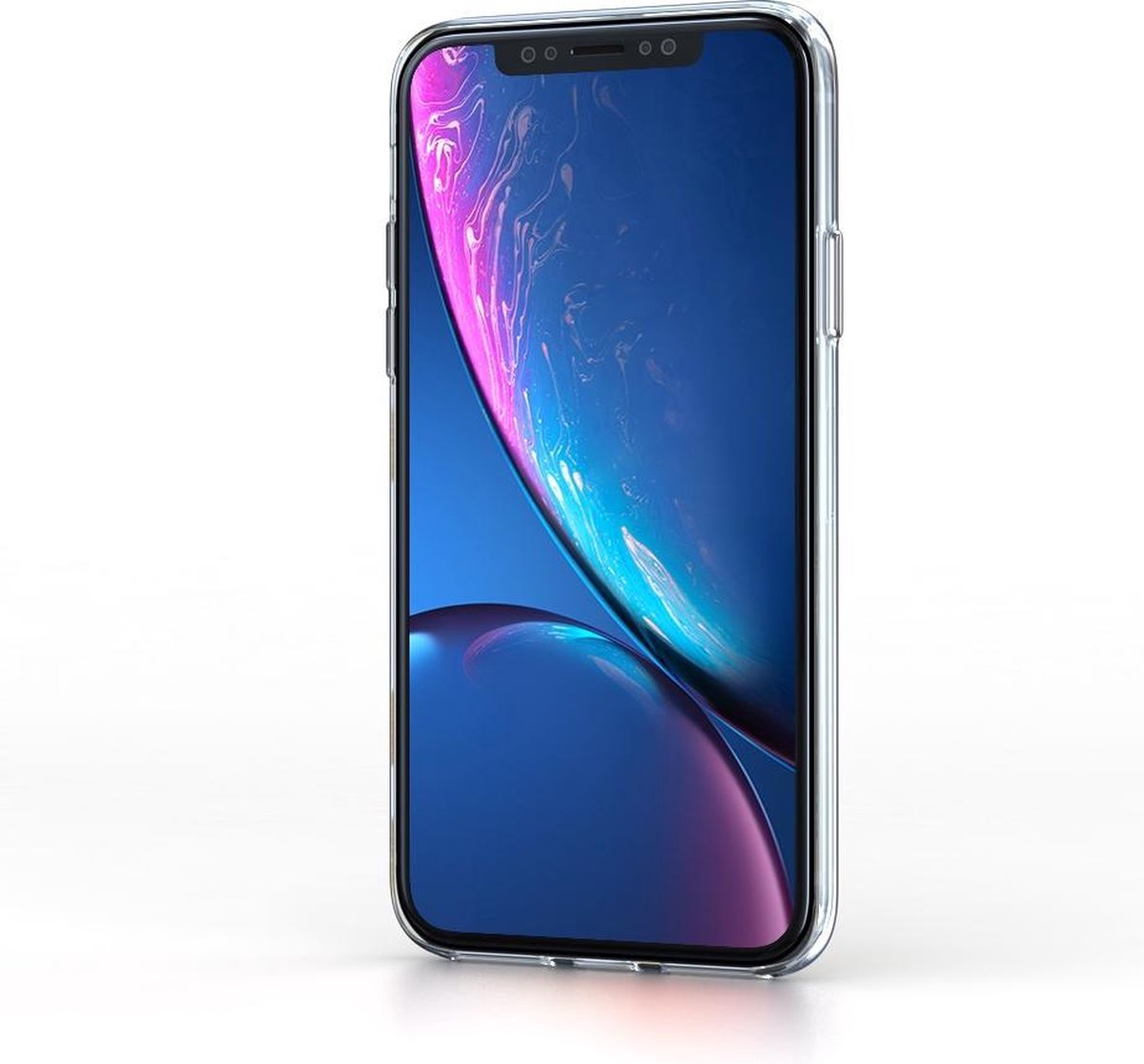 BeHello iPhone XR ThinGel Siliconen Hoesje Transparant