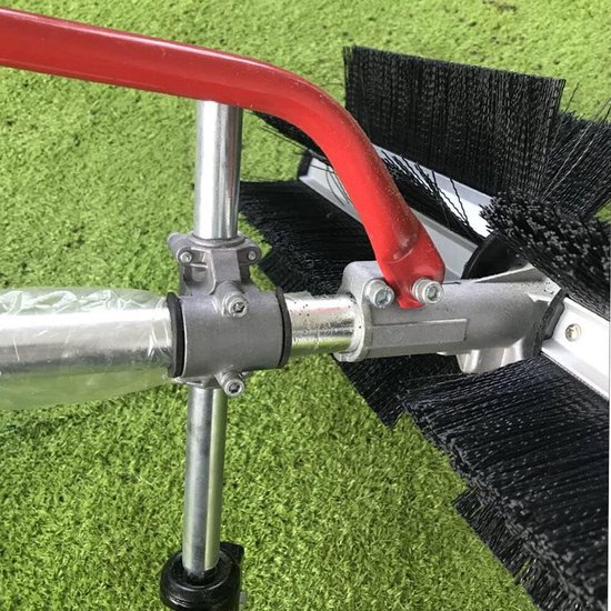 Krachtige Veegmachine met Benzine Motor voor Oprit, Stoep en Buitenreiniging — afbeelding 3