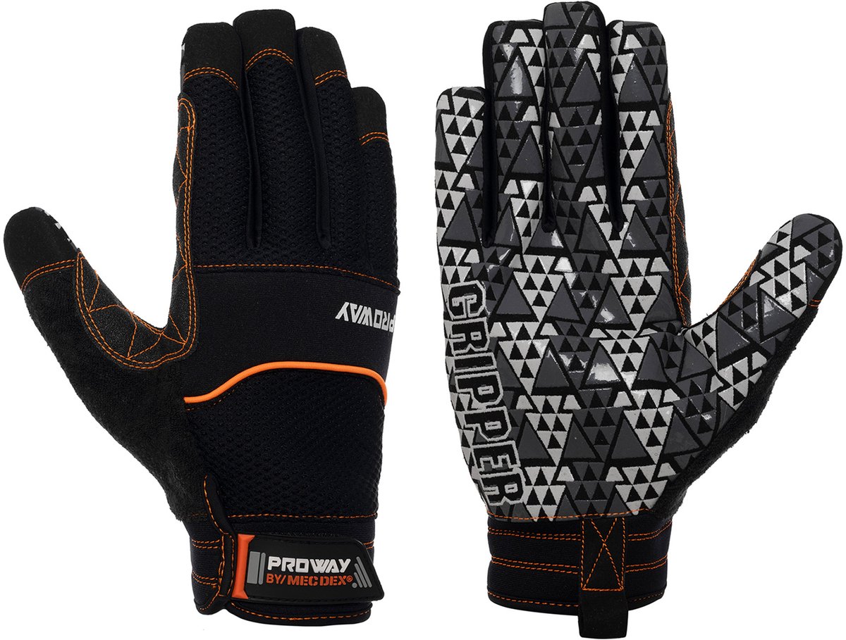 Proway Protection Mec Dex PR-741 – Werkhandschoenen – Ultieme Grip – Neopreen Knokkels – Maat XXL/11