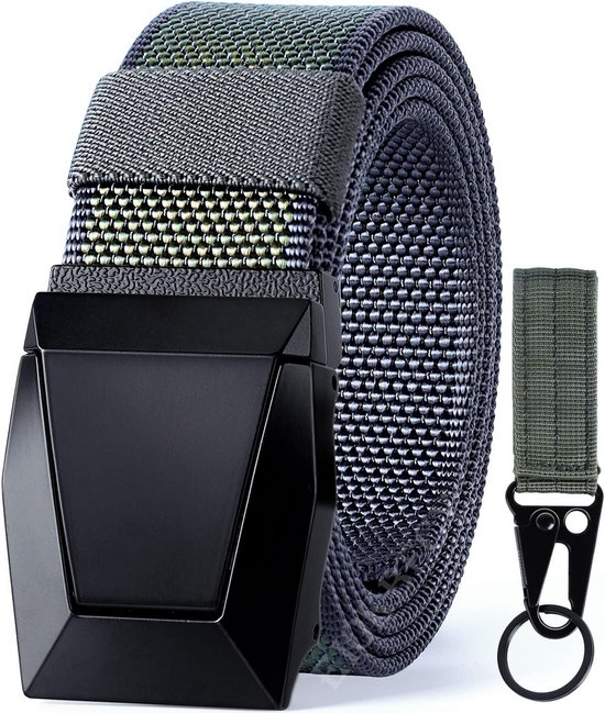 Cinturón automático para hombres Cinturón de utilidad deportivo de nylon táctico