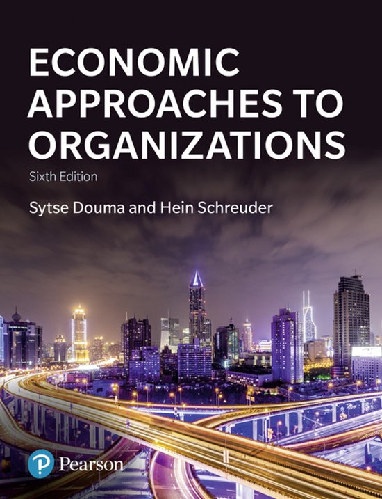 Economic Approaches to Organization - cover